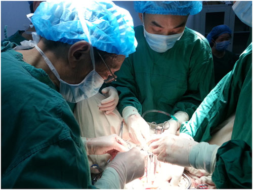 手术中